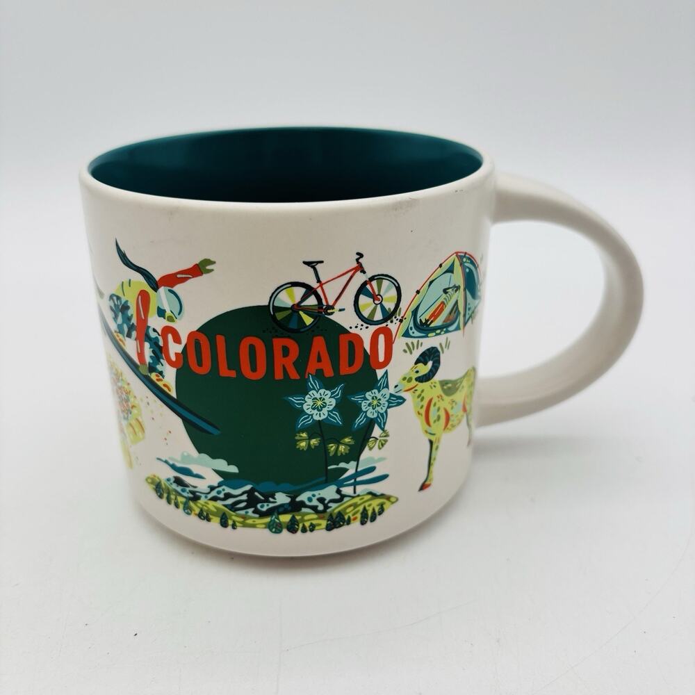 Starbucks Discovery Series State Collection Mug Colorado Limited Gift VG Cond
